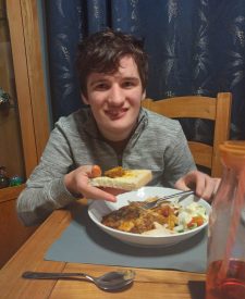 Lewis lasagne sandwiches